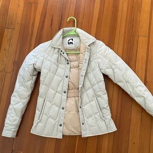 Women’s Mountain Khaki down jacket. XS